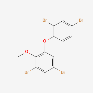 1,5-Dibromo-3-(2,4-dibromophenoxy)-2-methoxybenzene - 96920-28-4