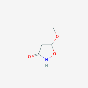 3-Isoxazolidinone, 5-methoxy- - 170012-85-8