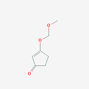 2-Cyclopenten-1-one, 3-(methoxymethoxy)- - 213816-60-5