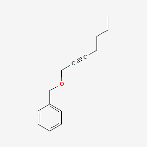 Benzene, [(2-heptynyloxy)methyl]- - 170468-90-3