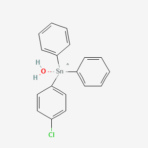 4-Chlorophenyl)diphenyltin hydrate - 136266-26-7