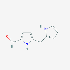 5-((1H-Pyrrol-2-YL)methyl)-1H-pyrrole-2-carbaldehyde - 36746-27-7