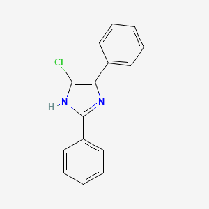 5-chloro-2,4-diphenyl-1H-imidazole - 129109-09-7