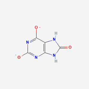 6-oxo-6,7-dihydro-1H-purine-2,8-diolate - 