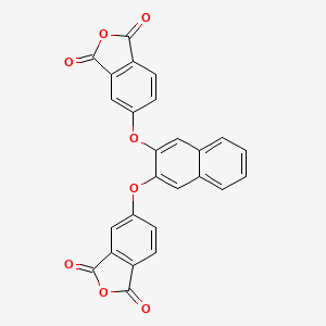 5,5'-[Naphthalene-2,3-diylbis(oxy)]di(2-benzofuran-1,3-dione) - 161204-33-7