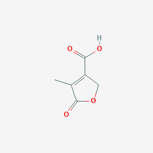 4-Methyl-5-oxo-2,5-dihydrofuran-3-carboxylic acid - 133331-12-1
