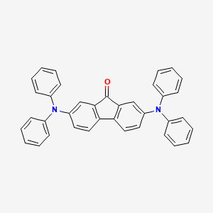 2,7-Bis(diphenylamino)-9H-fluoren-9-one - 113933-91-8