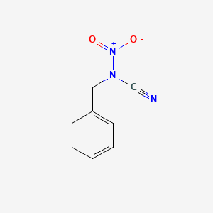 Benzyl(nitro)cyanamide - 119027-94-0