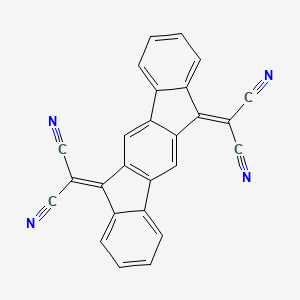 2,2'-(Indeno[1,2-b]fluorene-6,12-diylidene)dipropanedinitrile - 112175-25-4