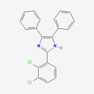 2-(2,3-dichlorophenyl)-4,5-diphenyl-1H-imidazole - 111010-89-0