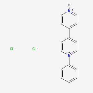 1-Phenyl-4,4'-bipyridin-1-ium dichloride - 109001-24-3