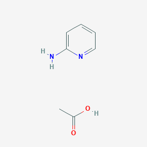 Acetic acid;pyridin-2-amine - 104613-71-0