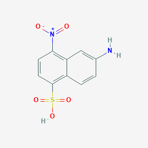 6-Amino-4-nitronaphthalene-1-sulfonic acid - 93207-01-3