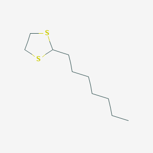 2-Heptyl-1,3-dithiolane - 93215-67-9
