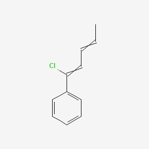 (1-Chloropenta-1,3-dien-1-yl)benzene - 90137-68-1