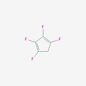1,2,3,4-Tetrafluorocyclopenta-1,3-diene - 90013-99-3