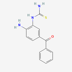 N-(2-Amino-5-benzoylphenyl)thiourea - 90094-78-3