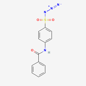 4-Benzamidobenzene-1-sulfonyl azide - 89565-13-9