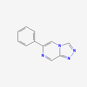 6-Phenyl[1,2,4]triazolo[4,3-a]pyrazine - 88066-94-8