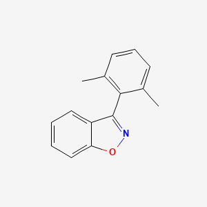 3-(2,6-Dimethylphenyl)-1,2-benzoxazole - 87828-91-9