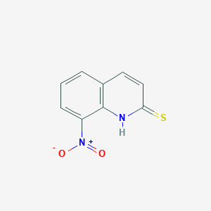 8-Nitroquinoline-2(1H)-thione - 89647-34-7