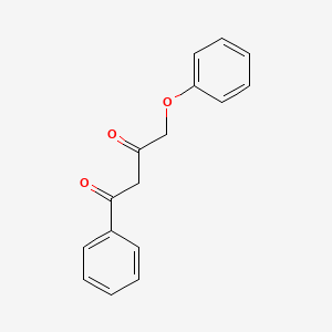 4-Phenoxy-1-phenylbutane-1,3-dione - 83229-03-2