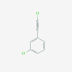 1-Chloro-3-(chloroethynyl)benzene - 84553-19-5