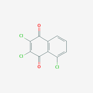 2,3,5-Trichloronaphthalene-1,4-dione - 78237-03-3