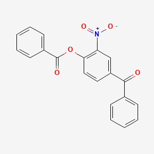 4-Benzoyl-2-nitrophenyl benzoate - 82469-49-6