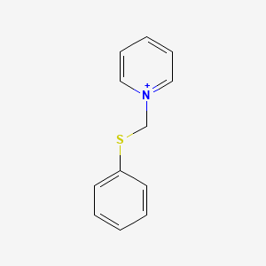 1-[(Phenylthio)methyl]pyridinium - 71880-02-9