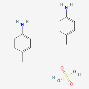 4-methylaniline;sulfuric acid - 68734-86-1
