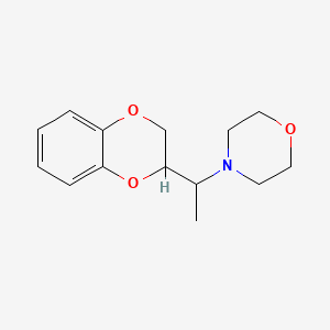 2-(1-Morpholinoethyl)-1,4-benzodioxane - 69766-28-5