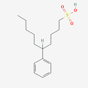 5-Phenyldecane-1-sulfonic acid - 67716-07-8
