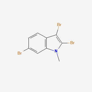 2,3,6-Tribromo-1-methyl-indole - 70063-24-0