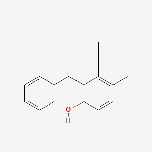 2-Benzyl-3-tert-butyl-4-methylphenol - 67595-01-1