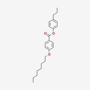 4-Propylphenyl 4-(octyloxy)benzoate - 65553-43-7