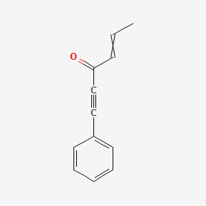 1-Phenylhex-4-en-1-yn-3-one - 63124-72-1