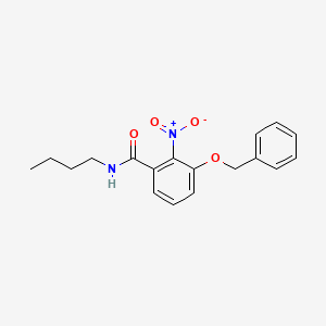 3-(Benzyloxy)-N-butyl-2-nitrobenzamide - 63435-31-4