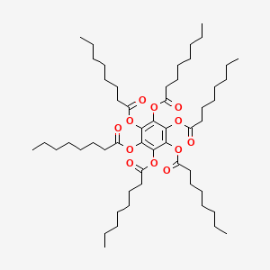 Benzene-hexa-n-octanoate - 65201-71-0