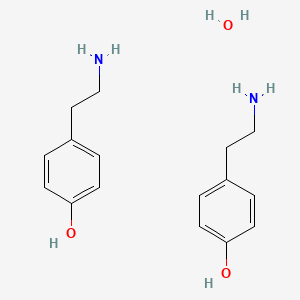 4-(2-Aminoethyl)phenol;hydrate - 62722-95-6