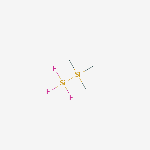 1,1,1-Trifluoro-2,2,2-trimethyldisilane - 64809-82-1