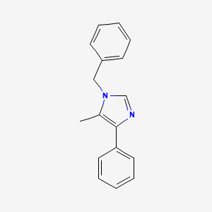 1-Benzyl-4-phenyl-5-methylimidazole - 62575-50-2