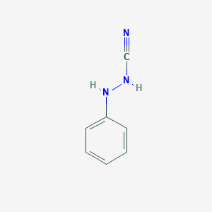 Hydrazinecarbonitrile, 2-phenyl- - 62875-15-4