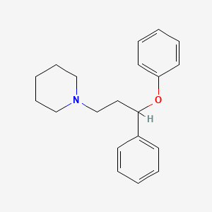 1-(3-Phenoxy-3-phenylpropyl)piperidine - 62663-37-0