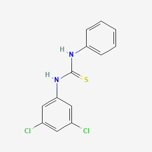 1-(3,5-Dichlorophenyl)-3-phenylthiourea - 62644-21-7