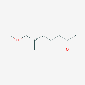 7-Methoxy-6-methylhept-5-en-2-one - 62603-44-5