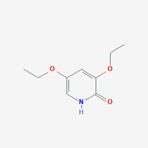 3,5-diethoxy-1H-pyridin-2-one - 62566-58-9