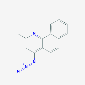 4-Azido-2-methylbenzo[H]quinoline - 61773-10-2