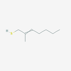 2-Methylhept-2-ene-1-thiol - 61758-09-6