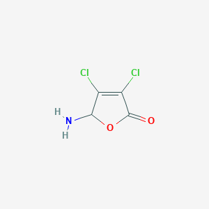 5-Amino-3,4-dichlorofuran-2(5H)-one - 60696-35-7